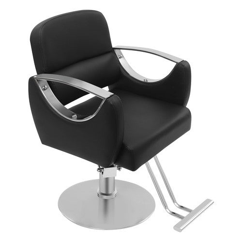 Adjustable Hair Salon Chair with Rotating Seat for Barbers and Stylists
