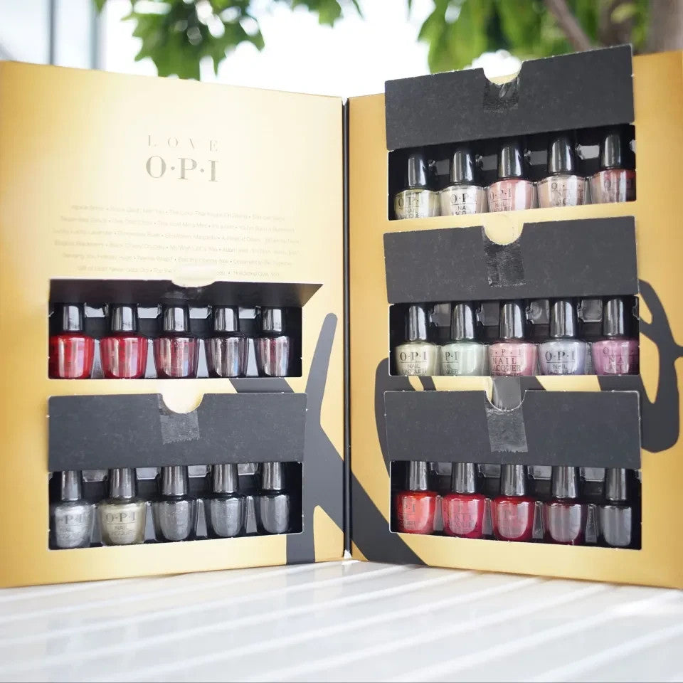 Mini Nail Lacquer Set - 25 Vibrant Colors for Salon & Personal Use