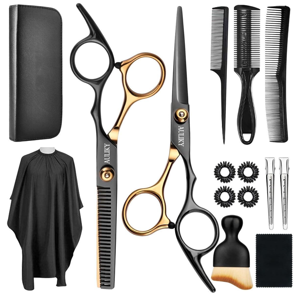 Professional Hair Cutting Thinning Scissors Barber Shears Salon Set