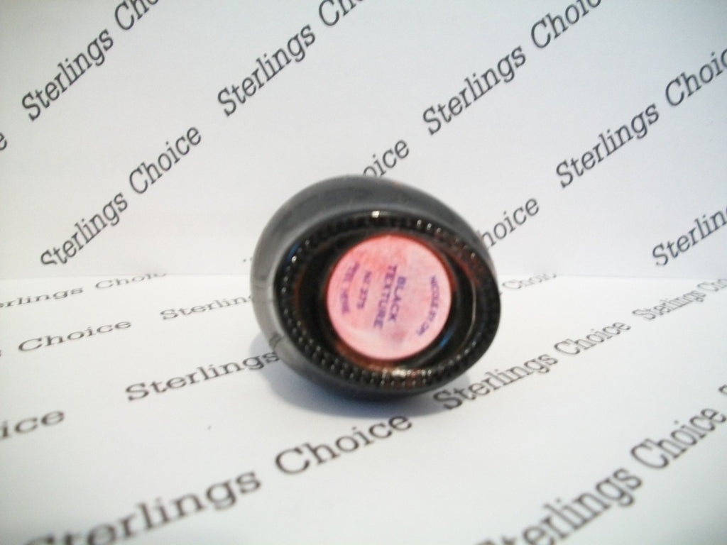 Black Texture Nail Polish - Vegan, Chip-Resistant, Smooth Finish