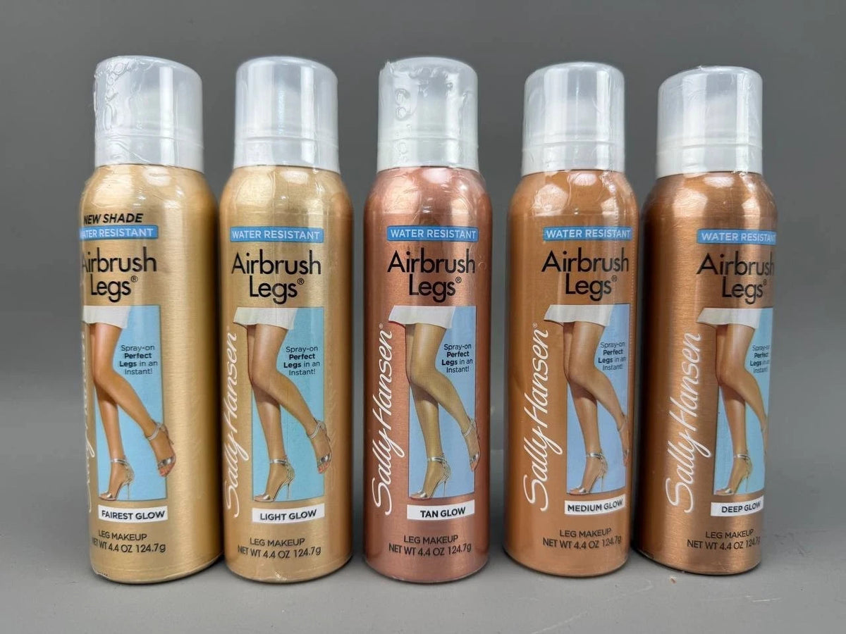 Water-Resistant Makeup Set of 5 for Legs - Multiple Colors 4.4oz Each