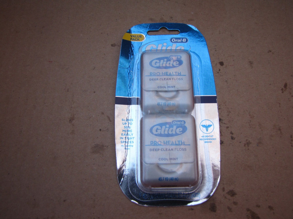 Dental Floss Deep Clean Mint Two Pack - Oral-B Glide Original