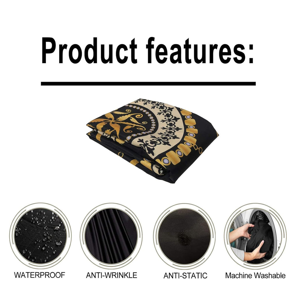Large Waterproof Barber Cape for Men Hair Cutting, Styling & Salon Use