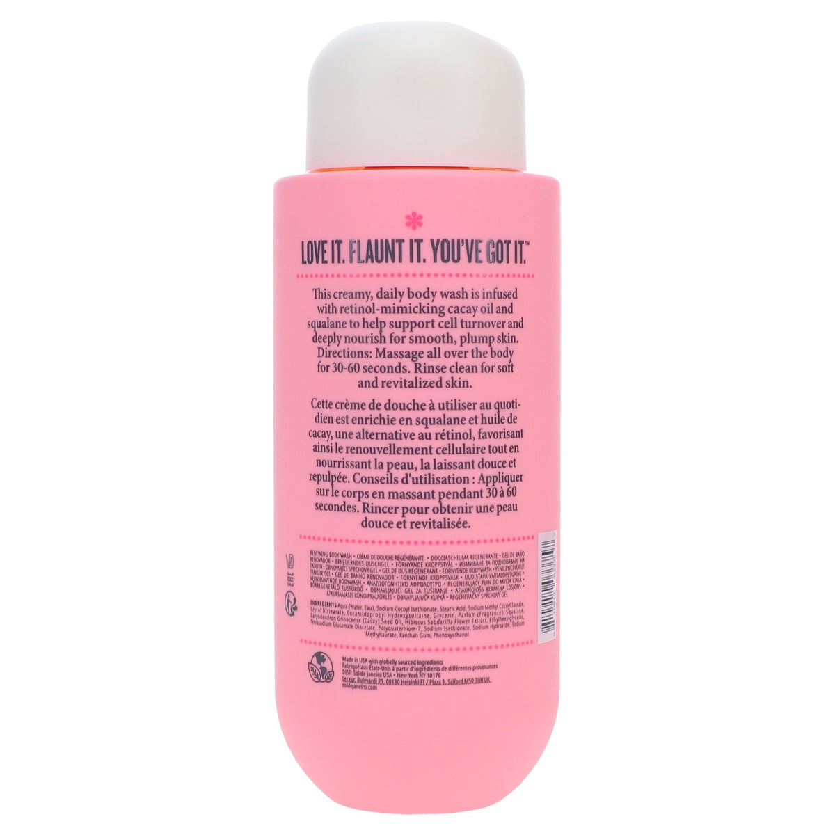 Sol de Janeiro Beija Flor Body Wash - Renewing Tropical Scent 13 oz