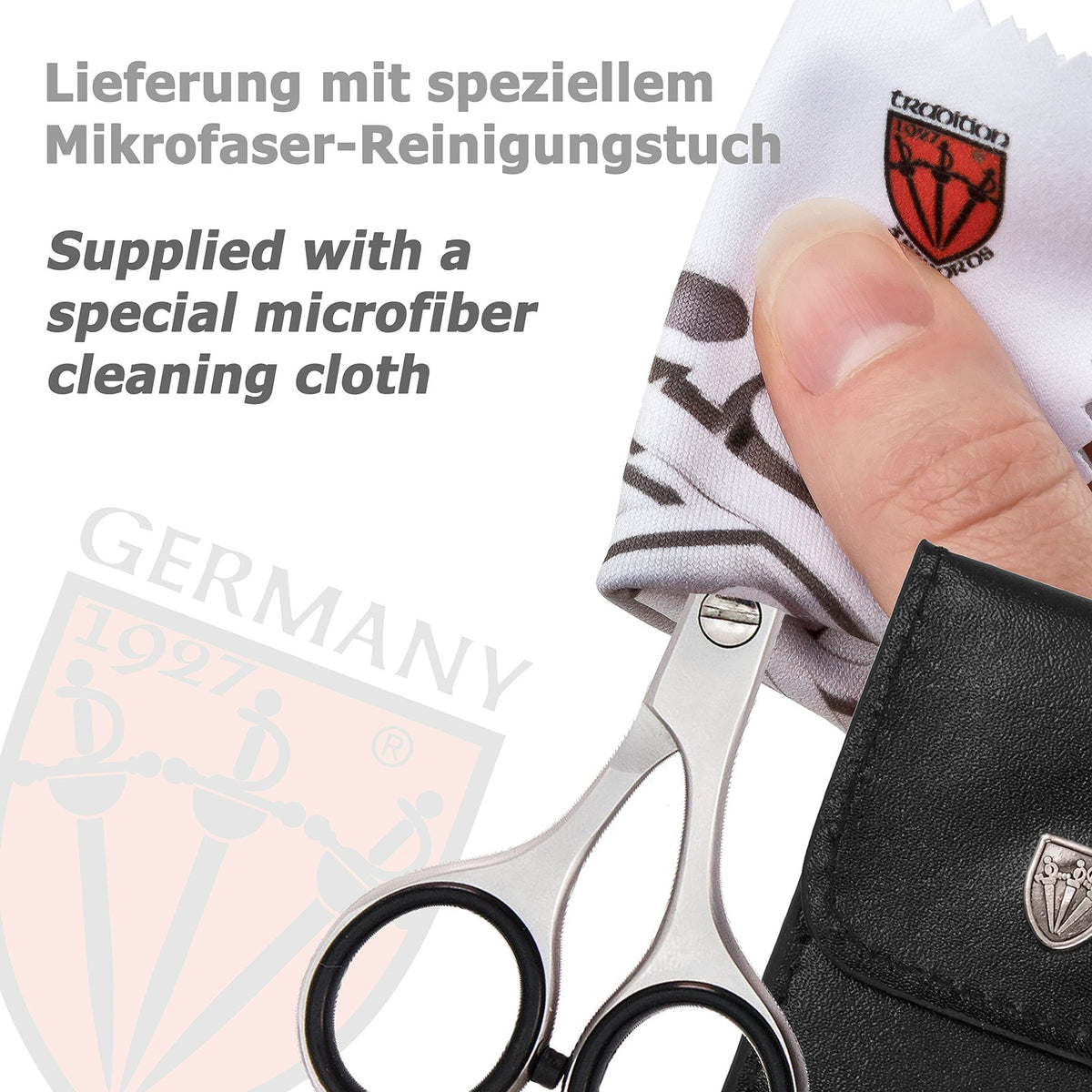 Stainless Steel Beard & Mustache Scissors - Professional Grooming Tool