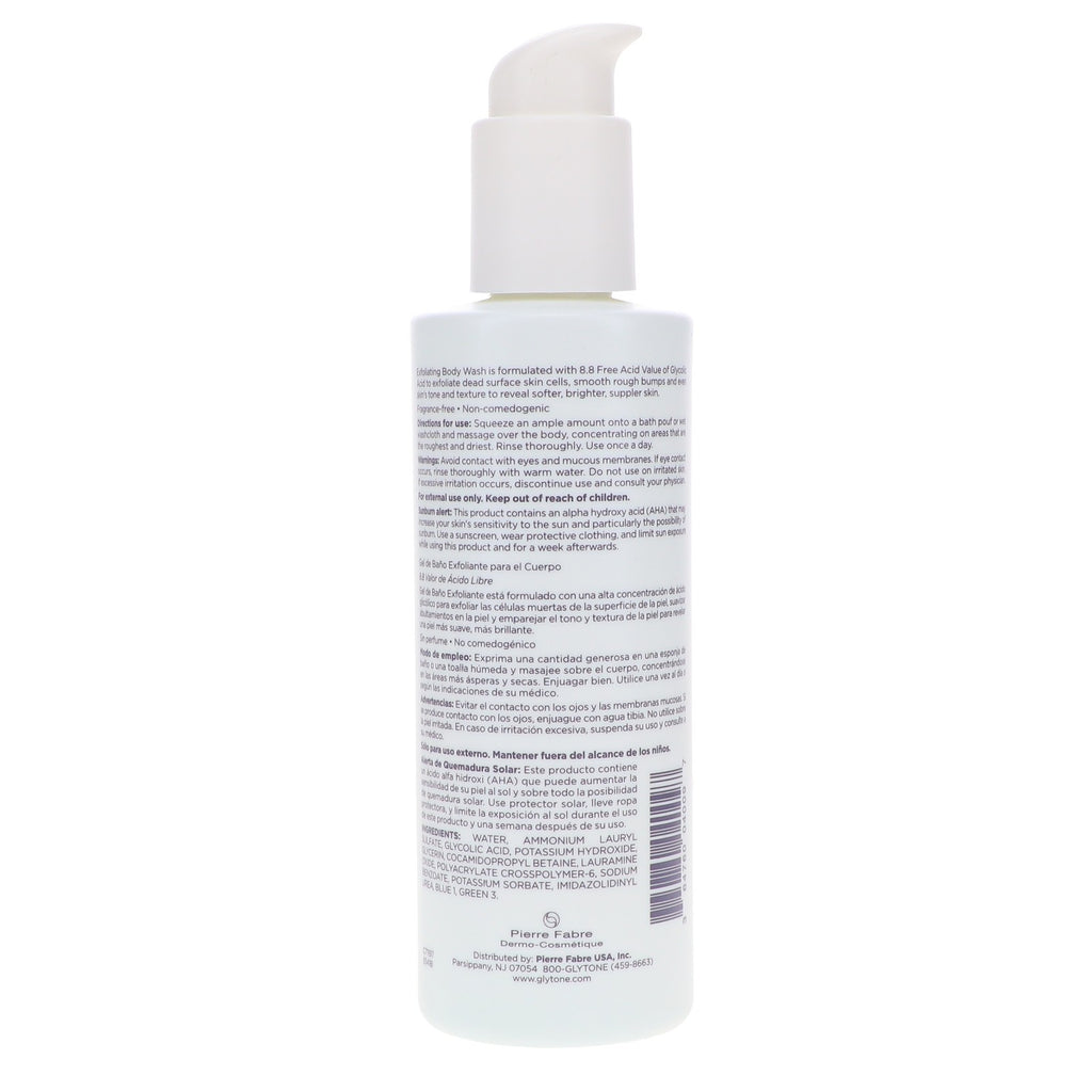 Exfoliating Body Wash with Glycolic Acid - 6.7 oz Deep Cleansing Skin Care