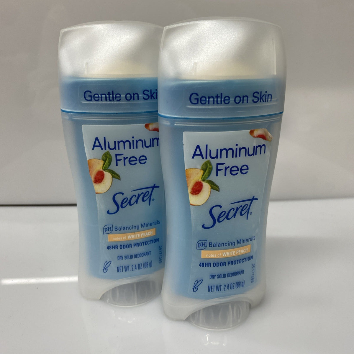 Aluminum-Free Peach Deodorant - 2 Pack, 2.4 Oz