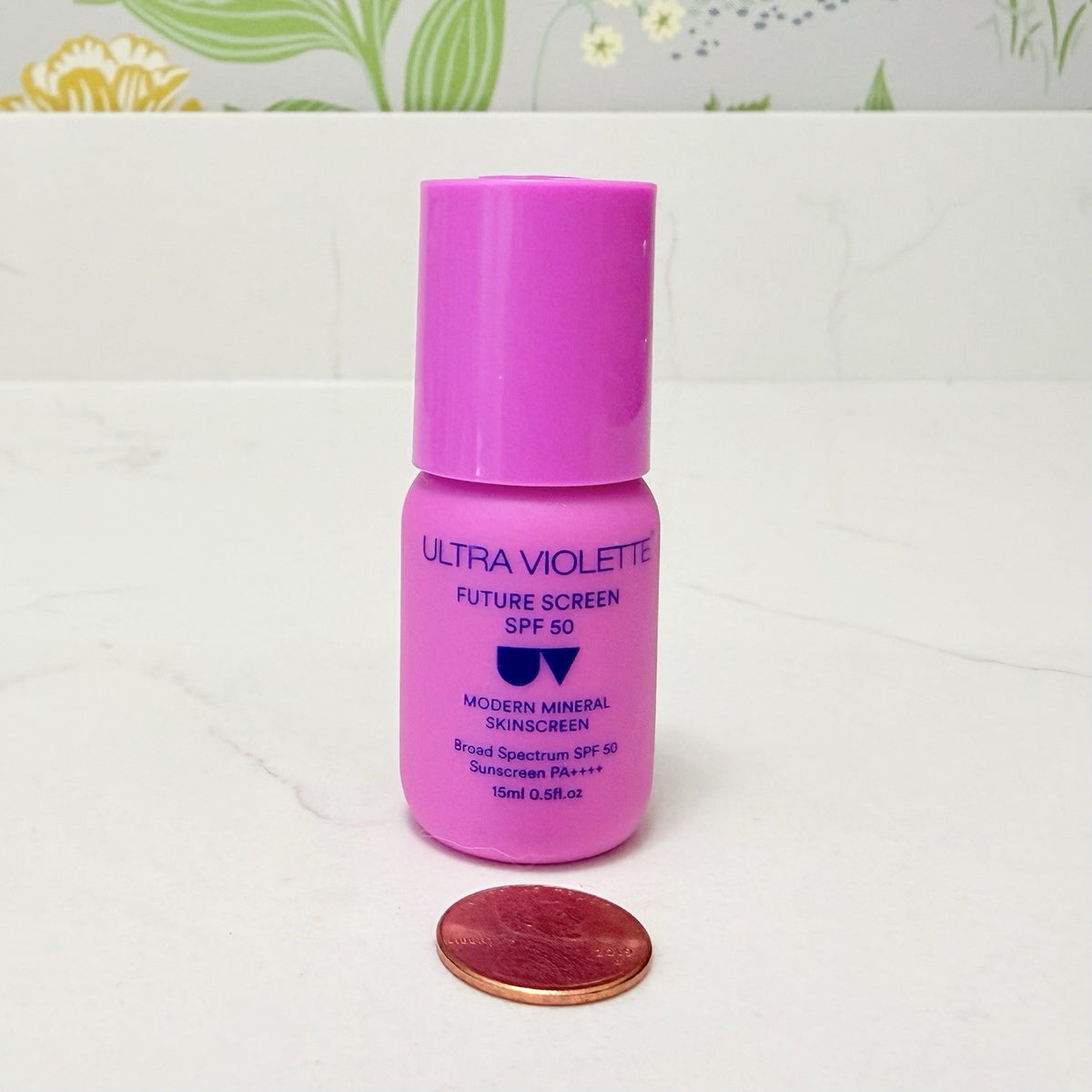 Mineral Sunscreen SPF 50 Travel Size 0.5 oz – Broad Spectrum UV Protection