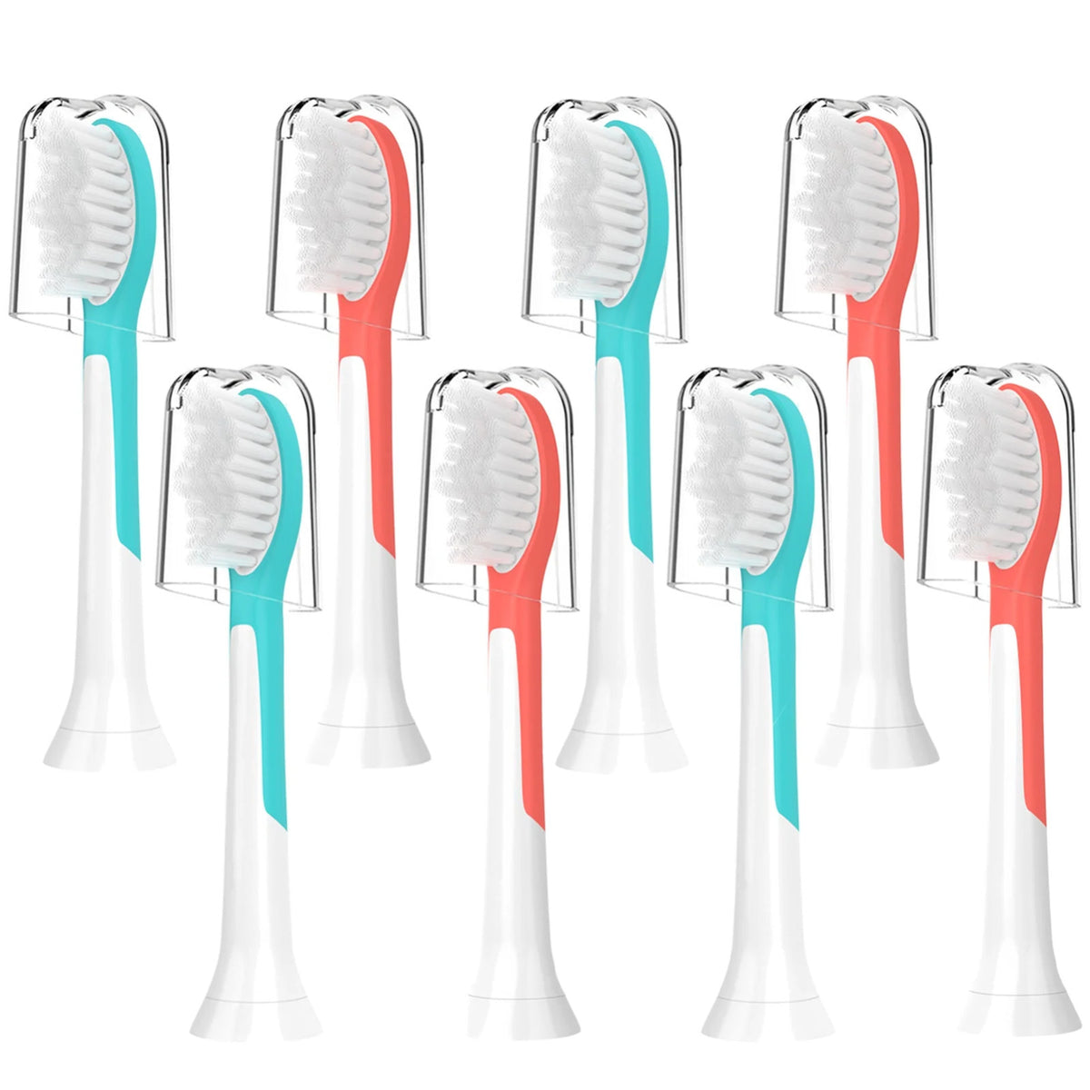 Kids Replacement Toothbrush Heads 8 Pack - Compatible with Philips Sonicare
