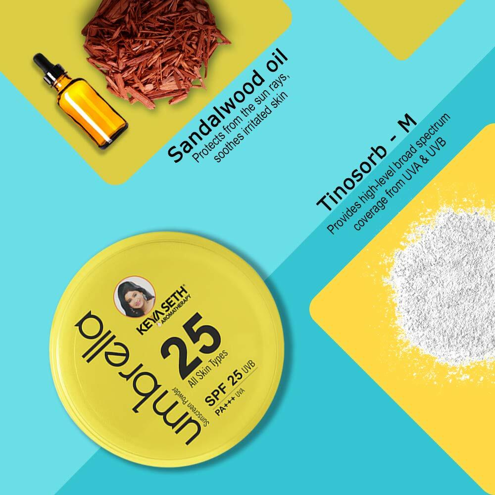 Sunscreen Powder SPF 25 with PA+++ UV Protection for Oily Skin - 50g