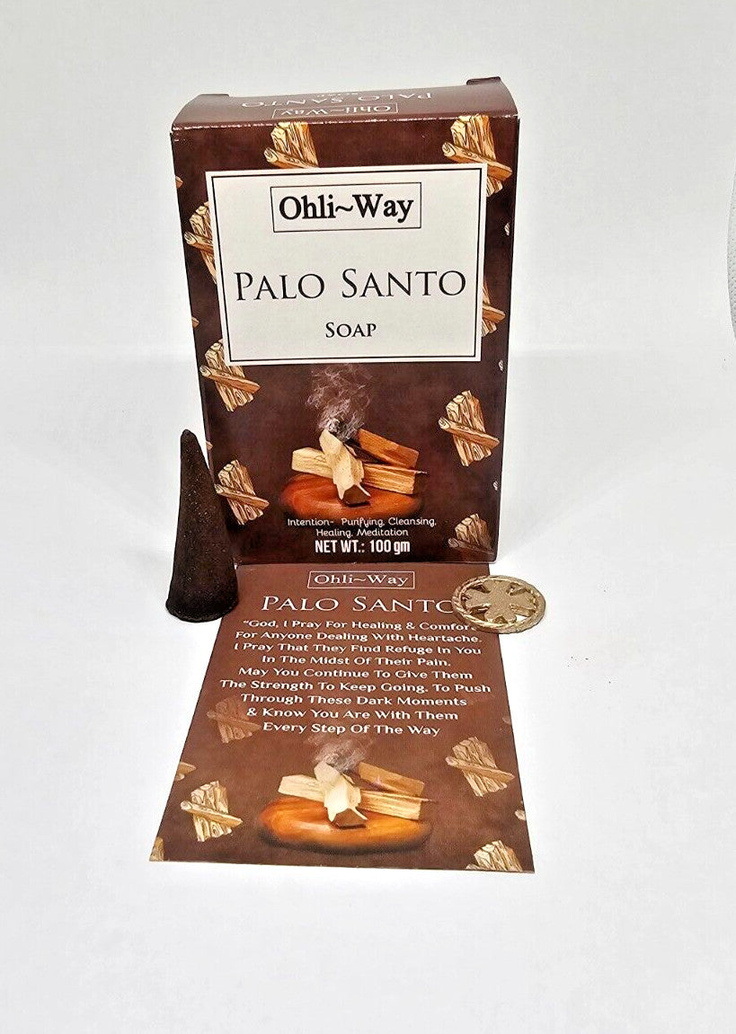 Spiritual Palo Santo Soap with Pheromones - Negative Energy Clearing
