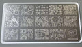 Nail Stamping Plate - SPV-269 Clock and Time Design for Nail Art