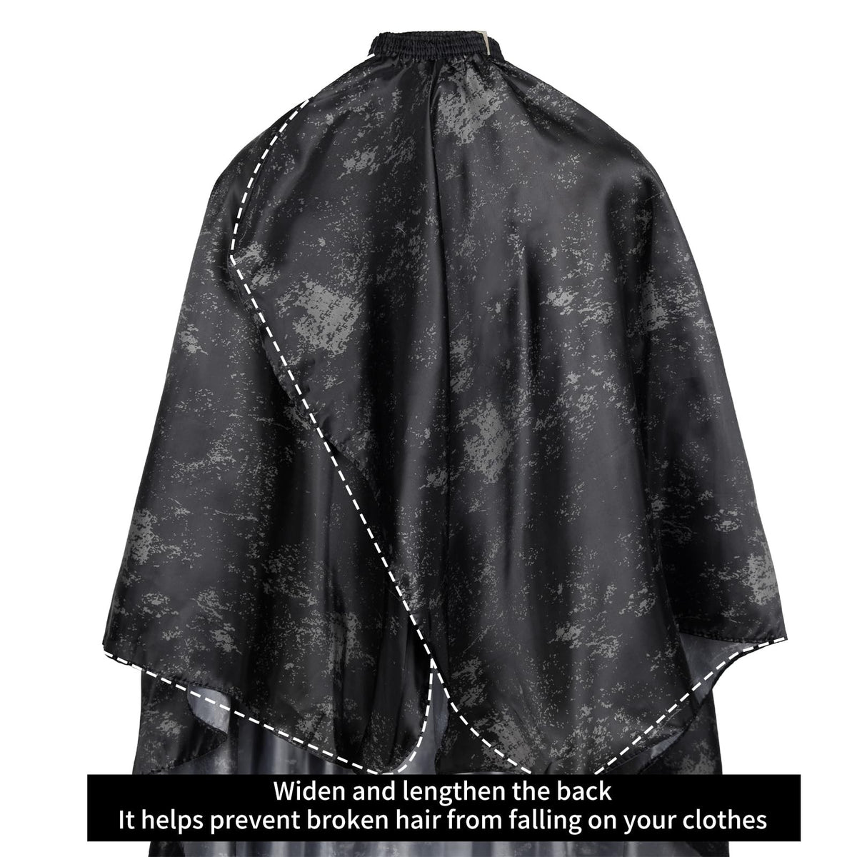 Large Waterproof Hair Cutting Cape 64x56in Salon Styling & Barber Cape