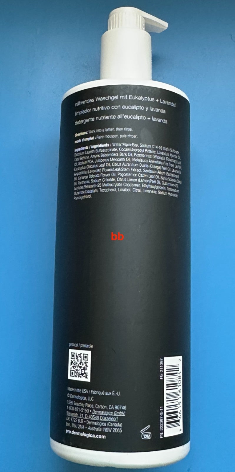 Dermalogica Conditioning Body Wash 32 oz Pro Size - Nourishing & Invigorating
