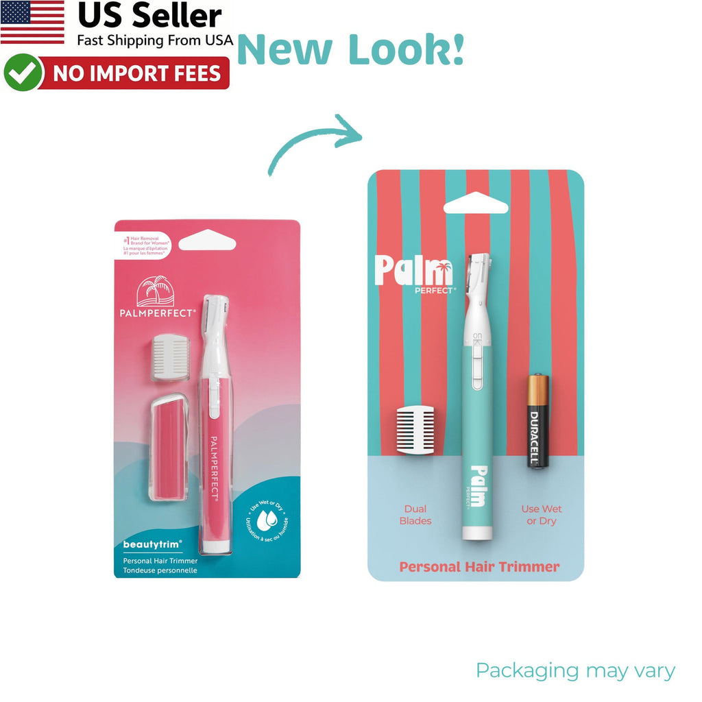 Personal Hair Trimmer for Eyebrows Nose Lip - Painless Grooming Kit