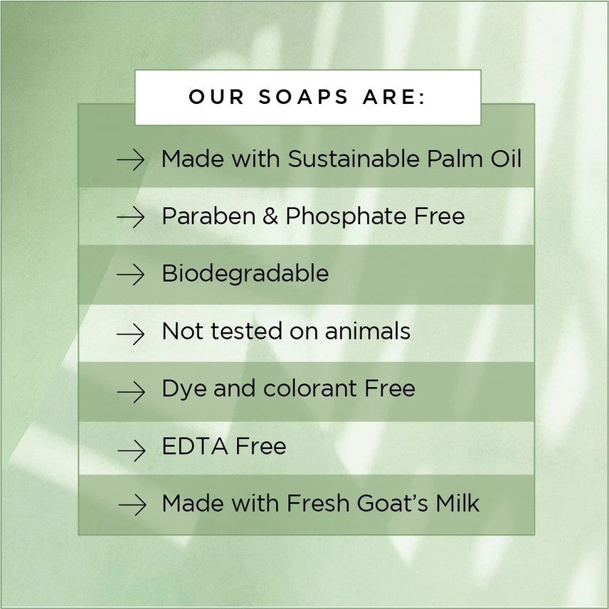 Canadian Goat Milk Bar Soap - Fresh, Moisturizing 5oz 4-Pack