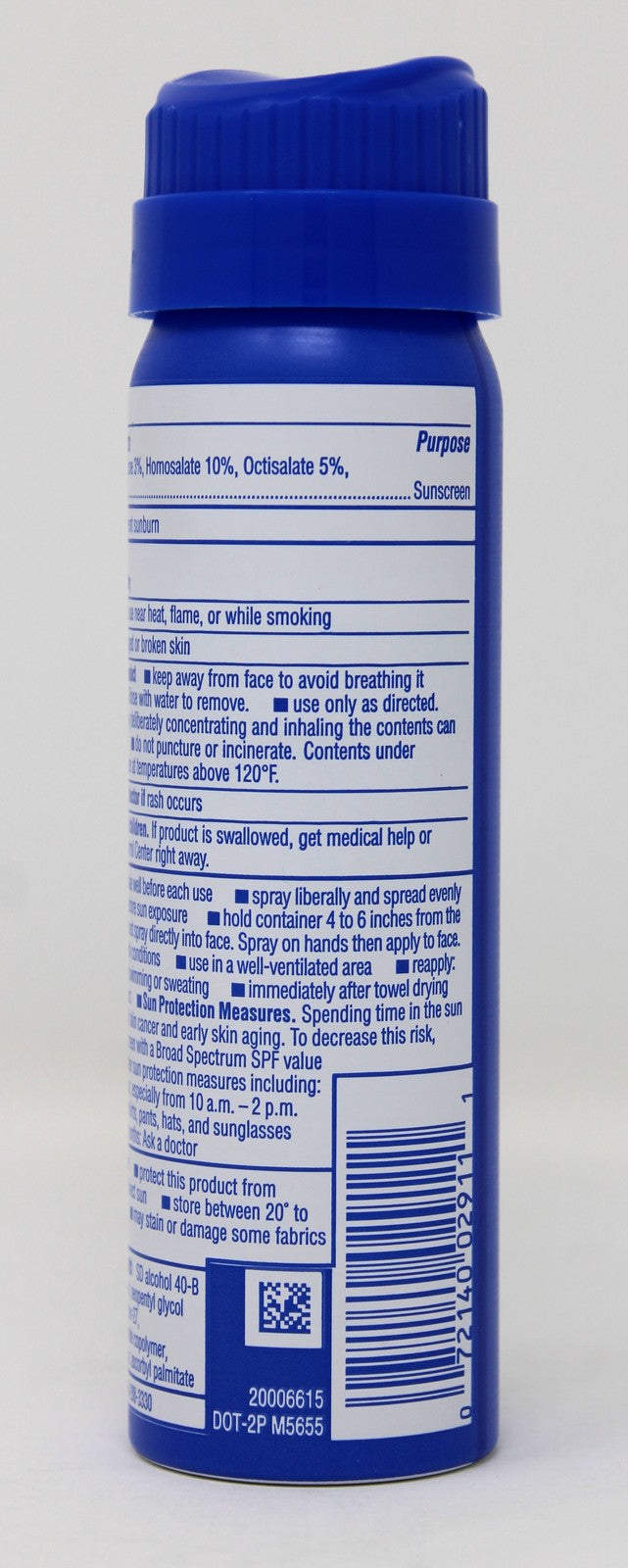 Water-Resistant Sunscreen Spray SPF 50 - Sport Water Resistant 1.6 oz Pack of 4