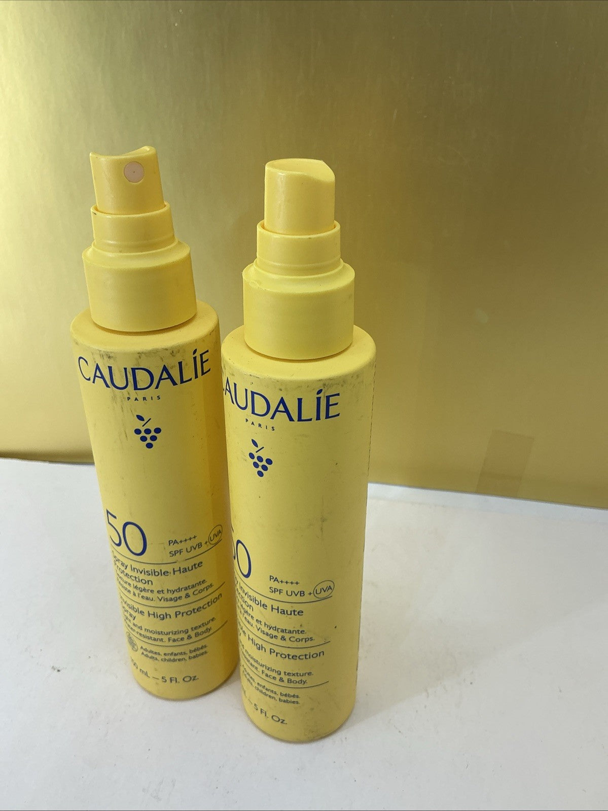 Caudalie SPF 50 High Protection Sunscreen Spray - 150ml / 5oz (2 Pack)