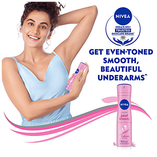 Nivea Pearl & Beauty Antiperspirant Deodorant Spray 3 Pack - 48 Hour Freshness