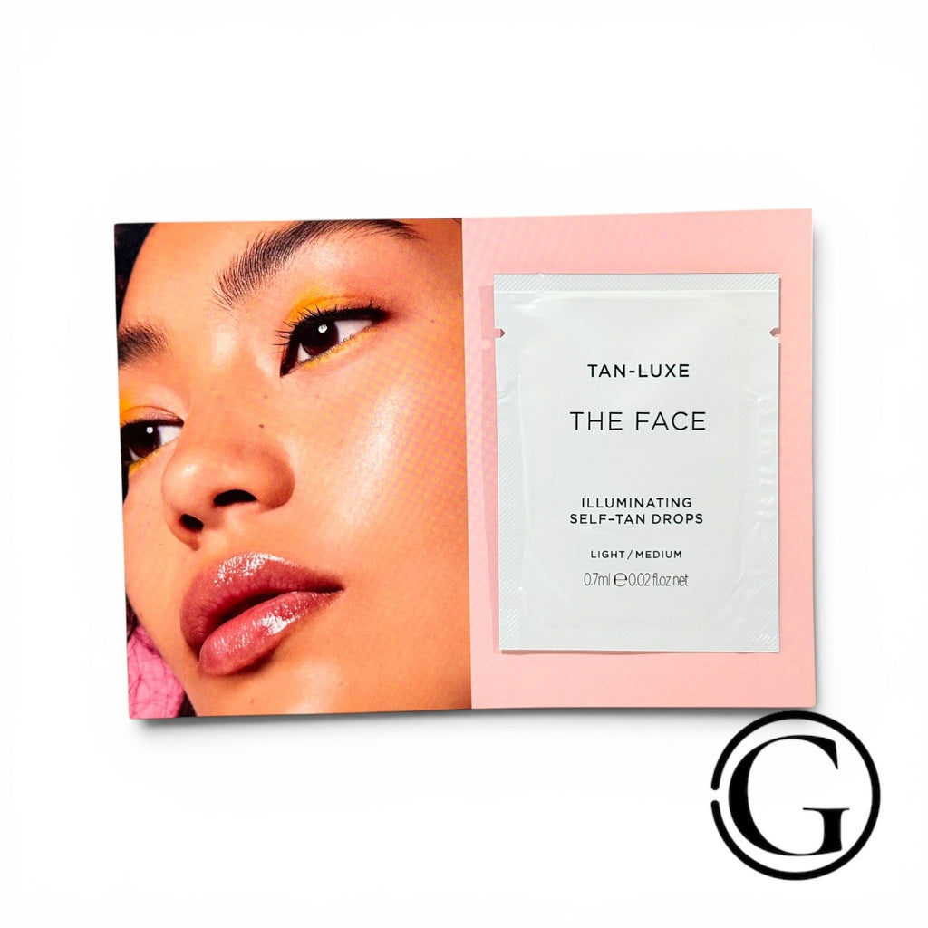 50 Pack Self-Tan Face Drops Light to Medium for Natural Glow