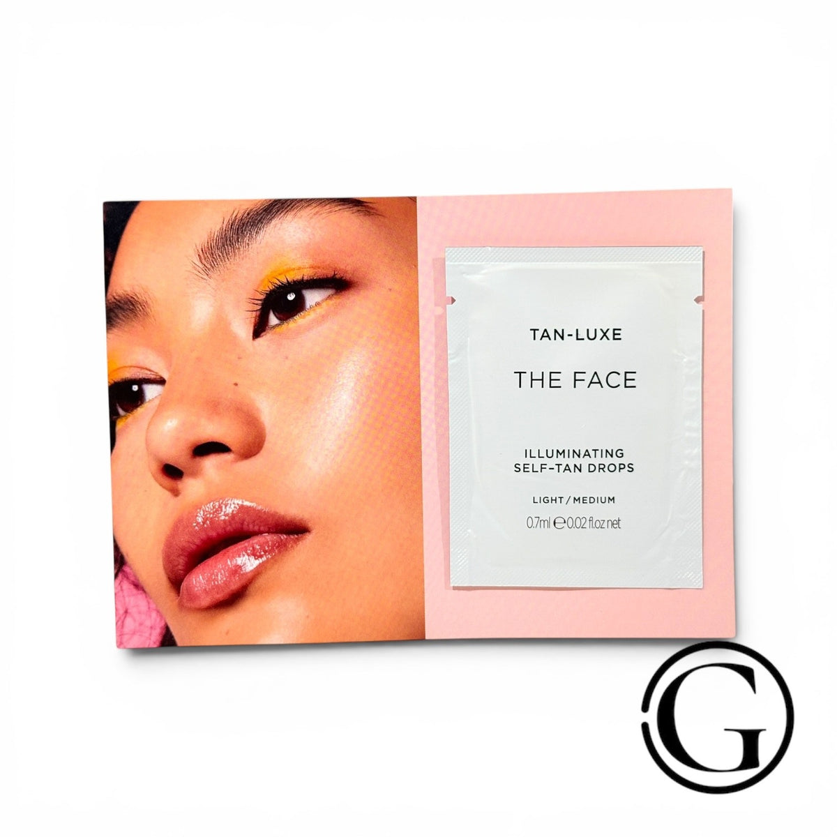 50 Pack Self-Tan Face Drops Light to Medium for Natural Glow