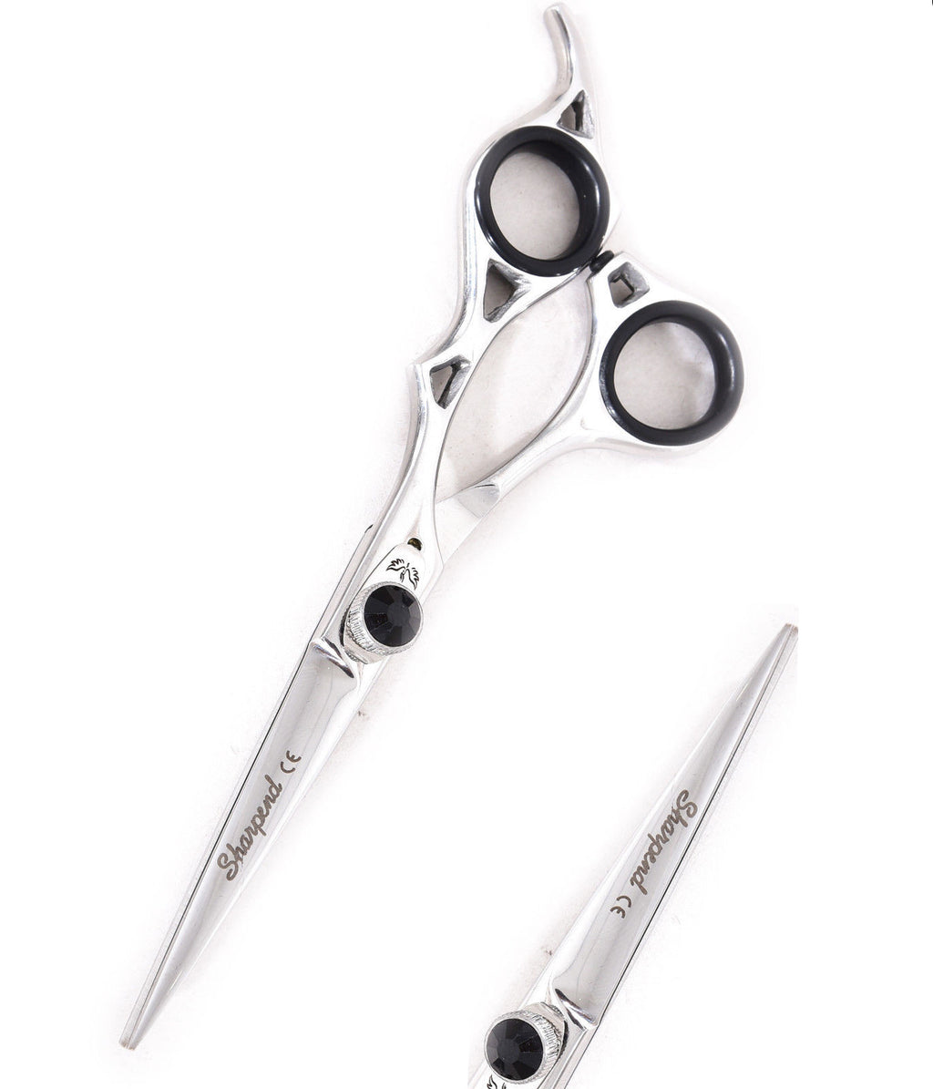 Professional Hairdressing Thinning & Cutting Scissors Set with Razor and Leather Pouch