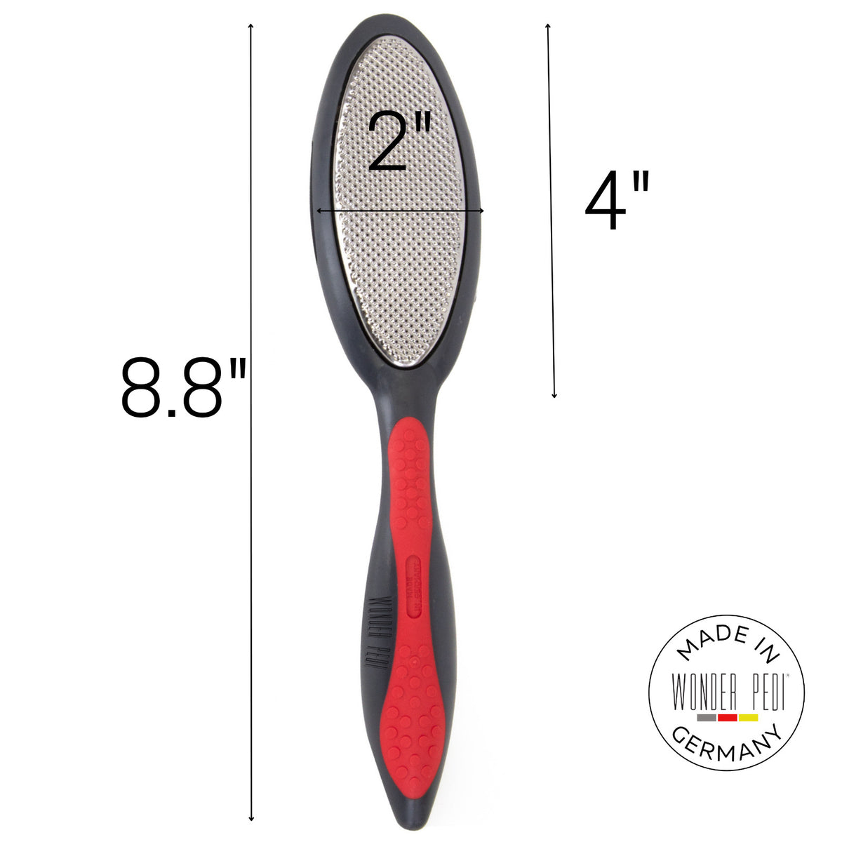 Double Sided Stainless Steel Foot File Callus Remover Made in Germany