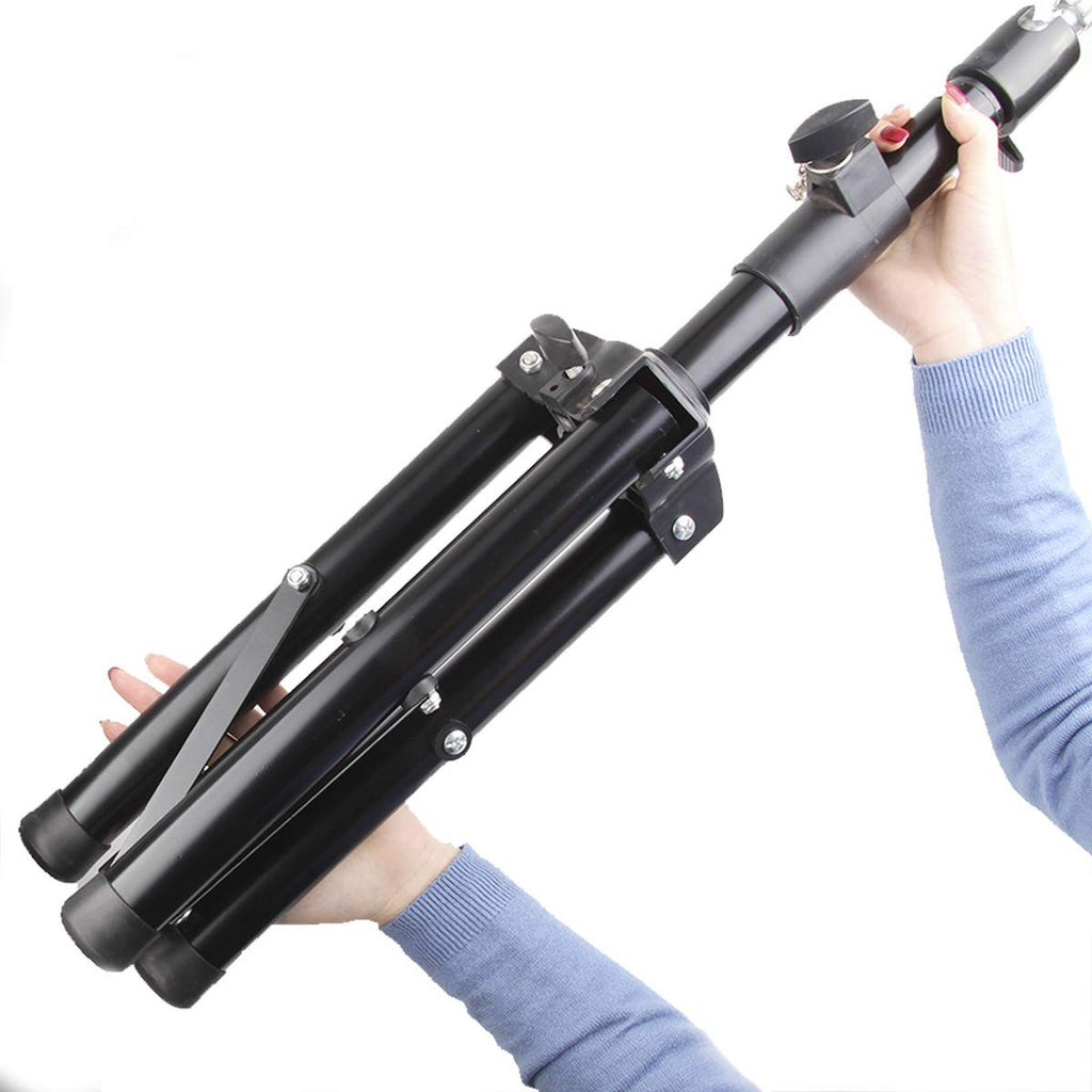 55 Inch Wig Stand Tripod Mannequin Head Support Heavy Duty