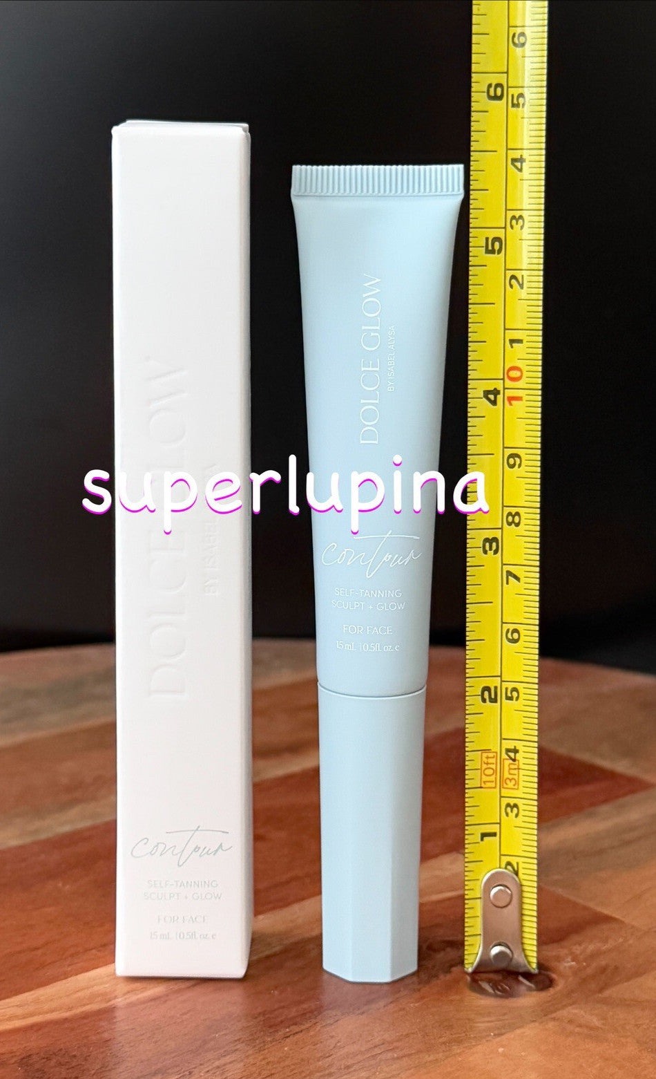Self-Tanning Contour Face Wand - Sculpt & Glow, Light Medium Shade 0.5 fl oz