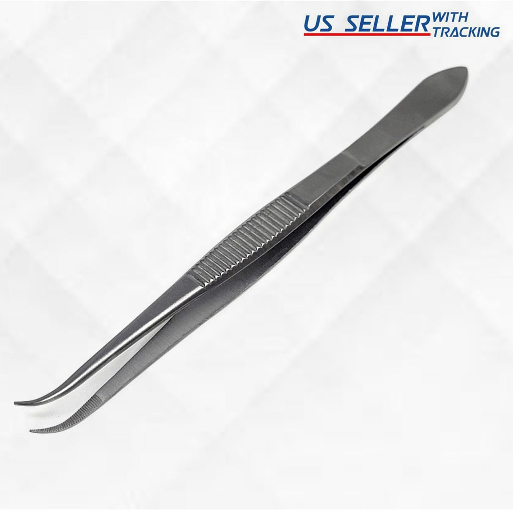 Professional Stainless Steel Point Tip Tweezers for Ingrown Hair & Splinter Removal