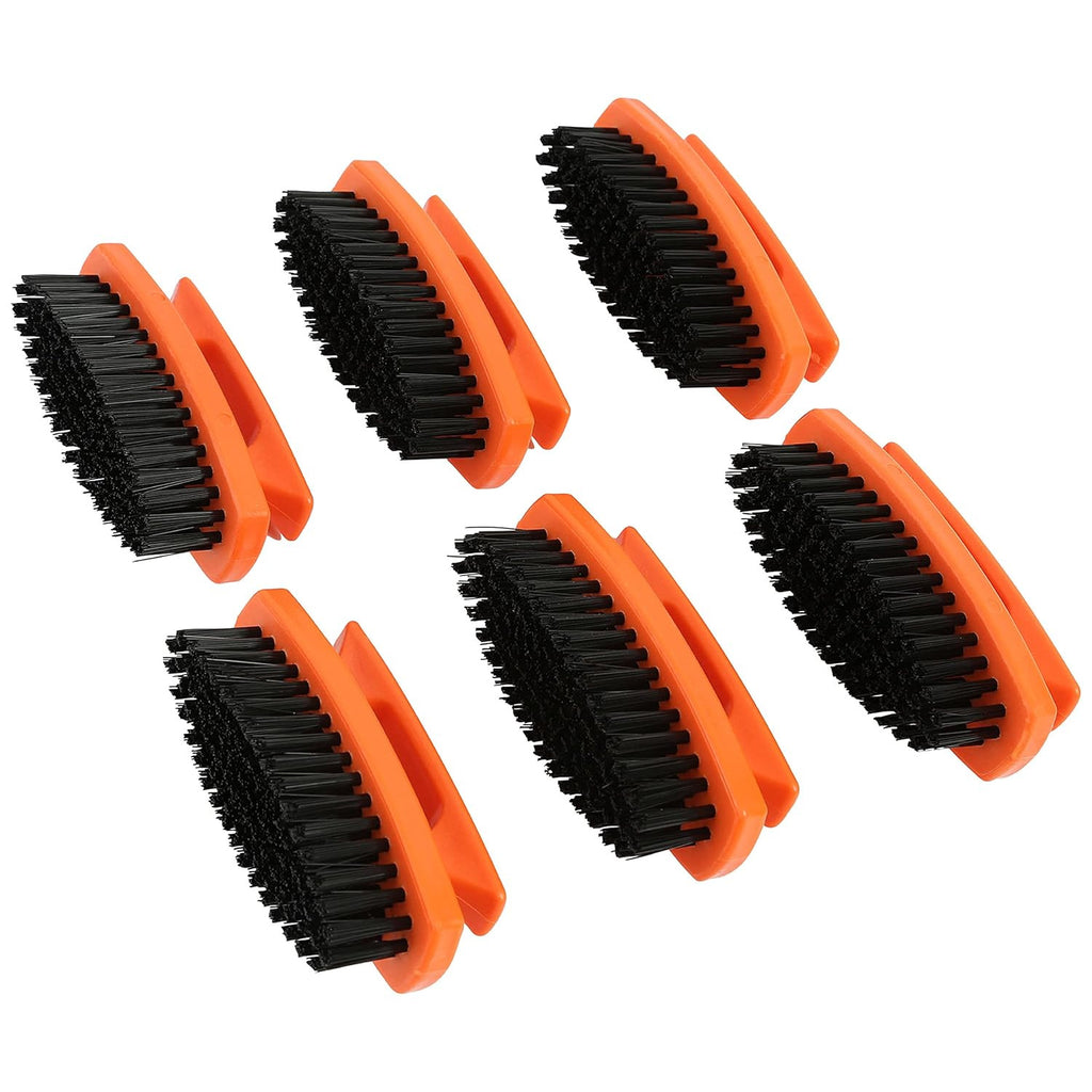Nail & Hand Scrub Brush Set - 6 Pack Stiff Bristle Nail Cleaning Tools