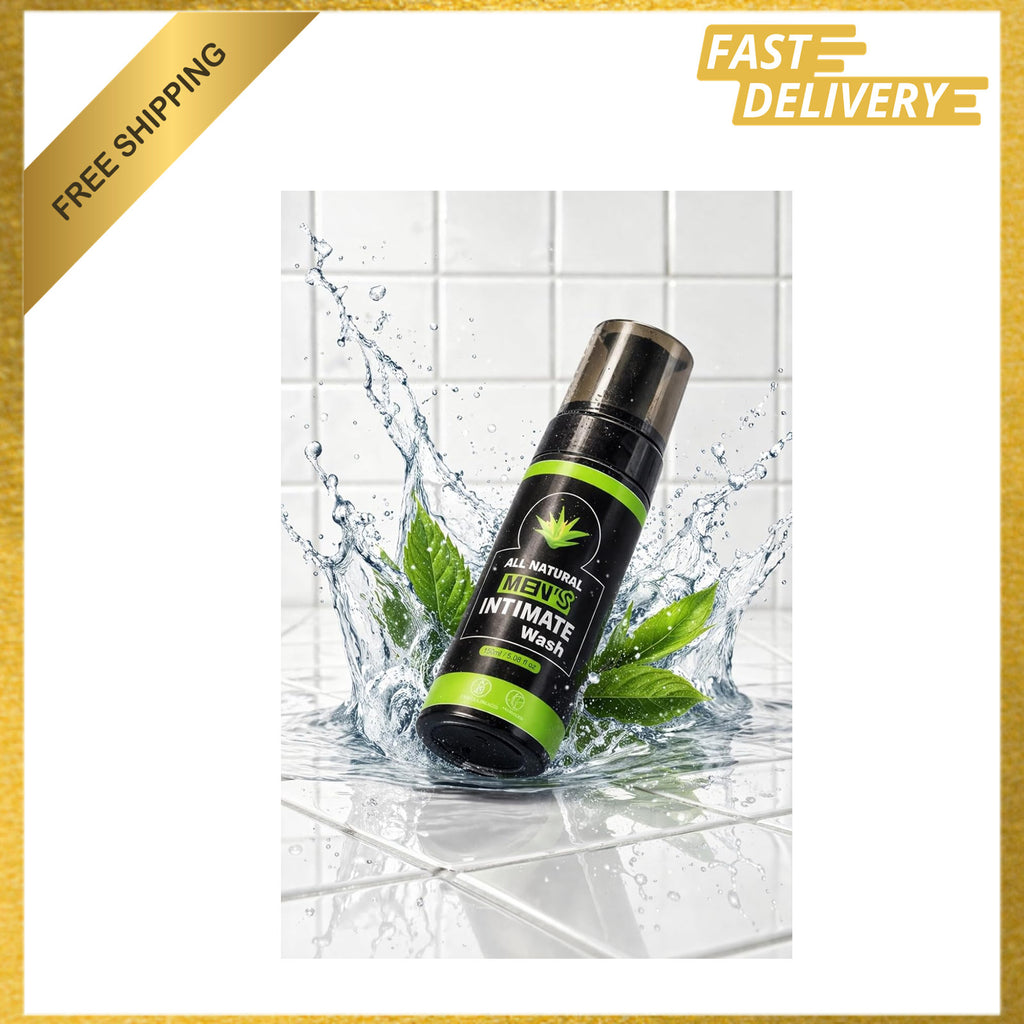 Men's Intimate Wash pH Balance Personal Hygiene Soap for Sensitive Skin