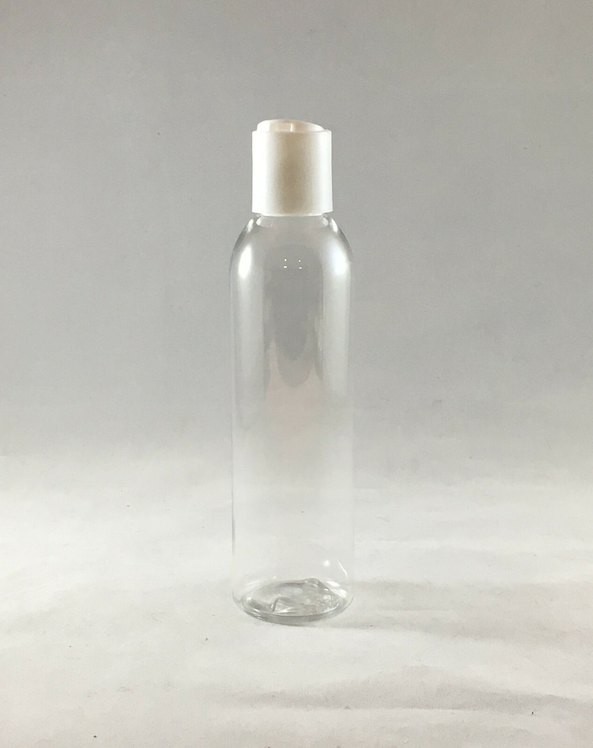 Clear 6oz PET Cosmetic Bottles with Pump, Sprayer, or Cap - Multiple Quantities