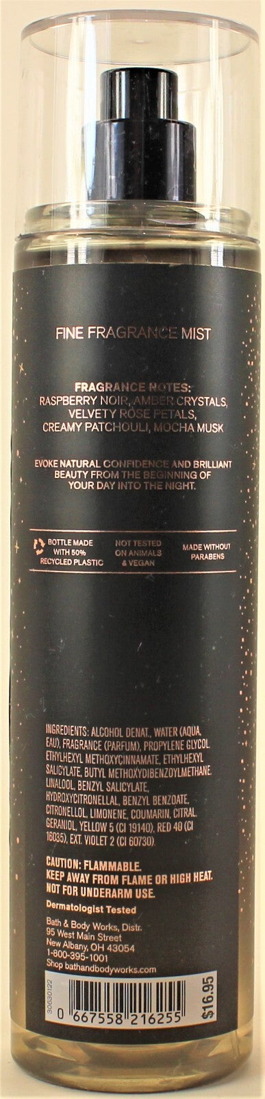 Bath & Body Works Into The Night Body Mist Spray 8oz - Set of 2