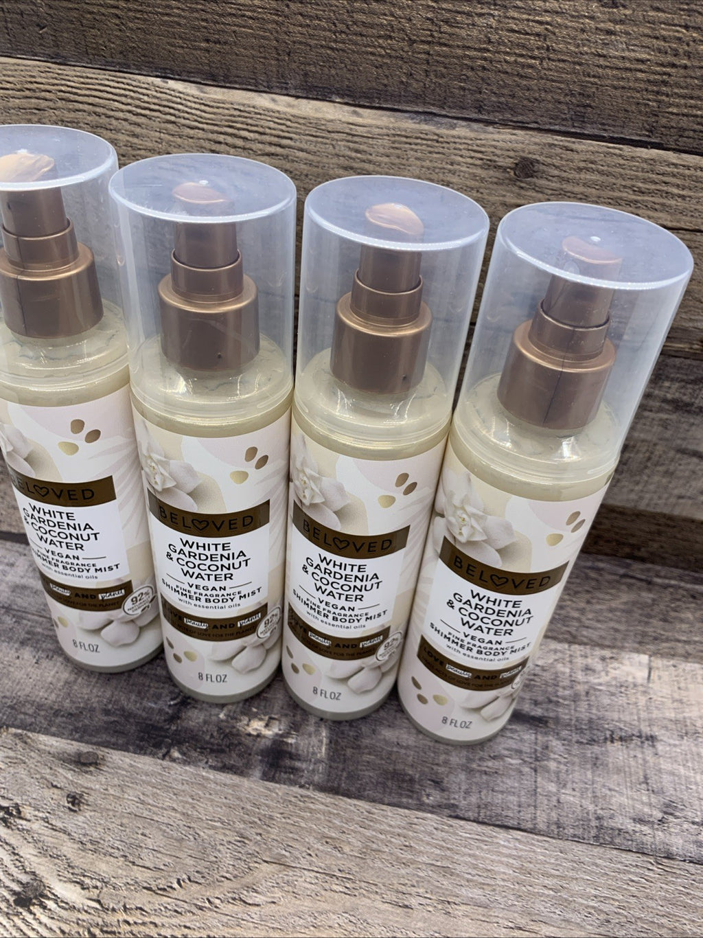 White Gardenia & Coconut Water Body Mist - 8oz Fragrance Spray for Skin
