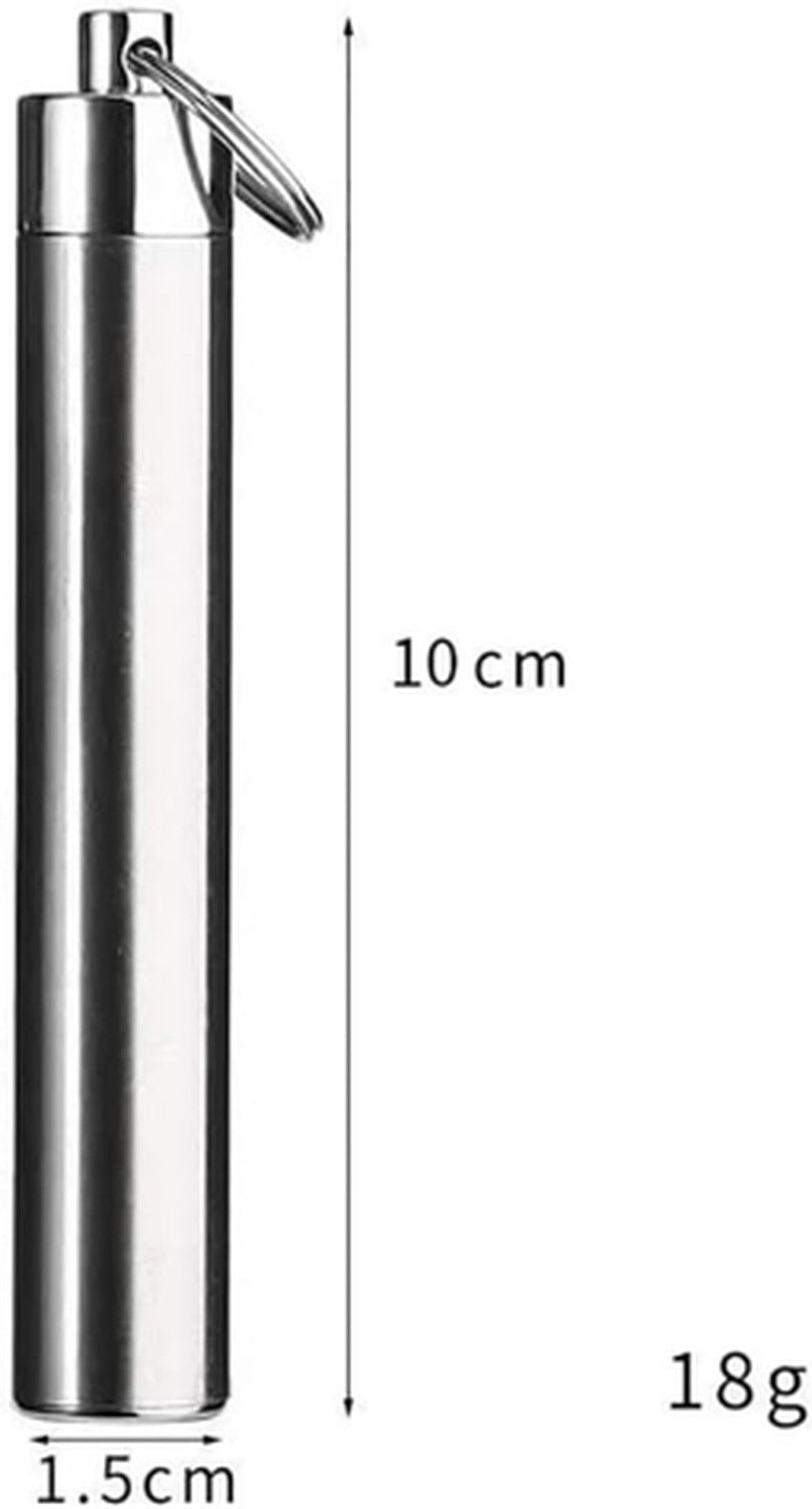 Stainless Steel Travel Toothpicks Reusable Pocket Picks 10 Pack