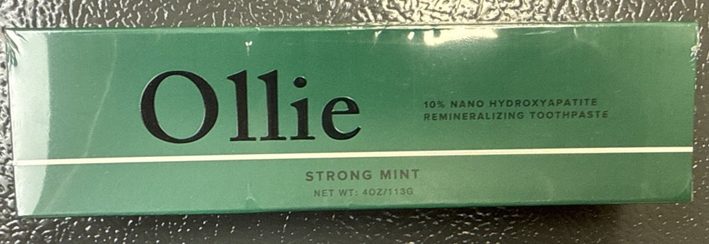 Nano Hydroxyapatite Tooth Enamel Whitening Toothpaste - Strong Mint