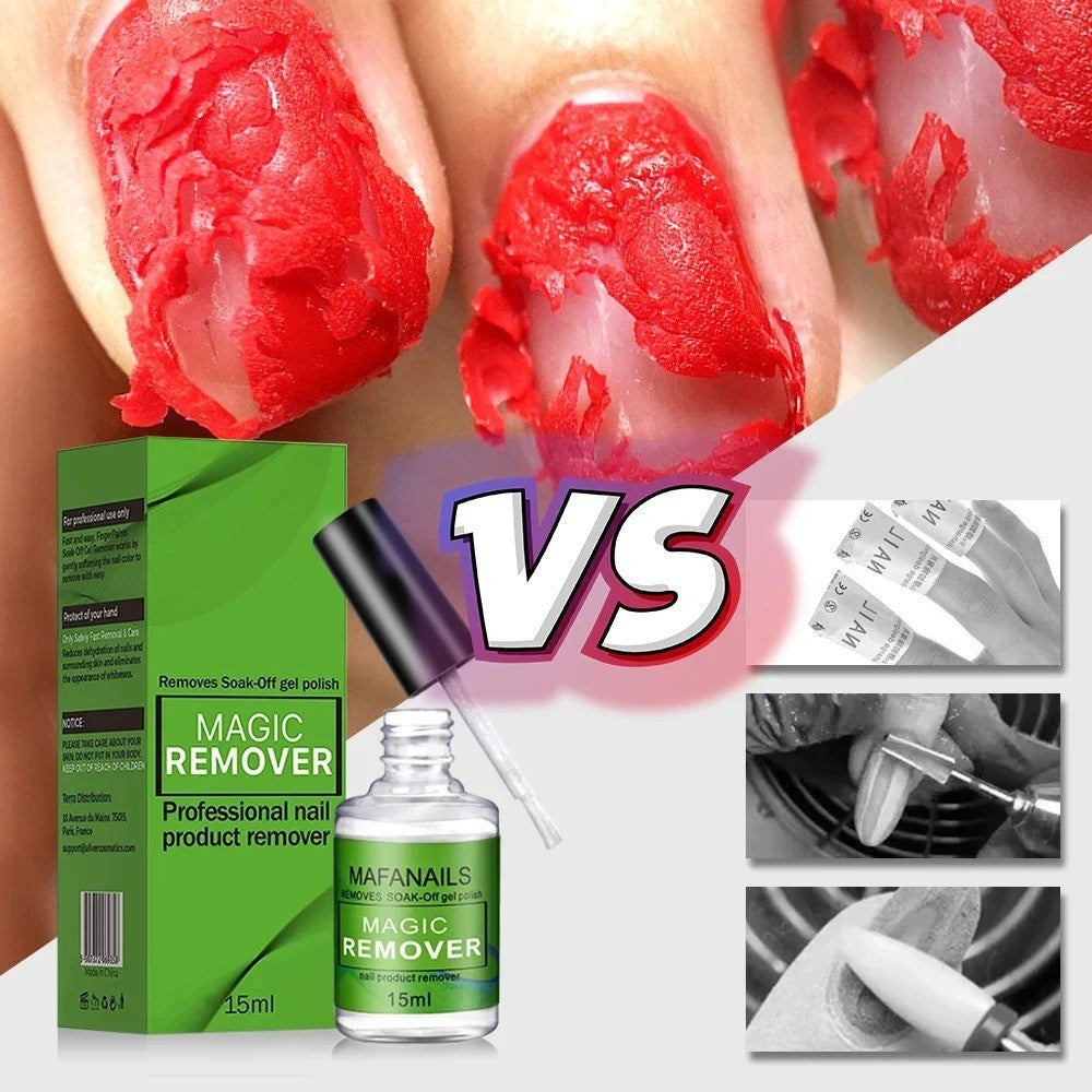 15ml Nail Gel Polish Remover Fast UV & Semi-Permanent Glue Remover