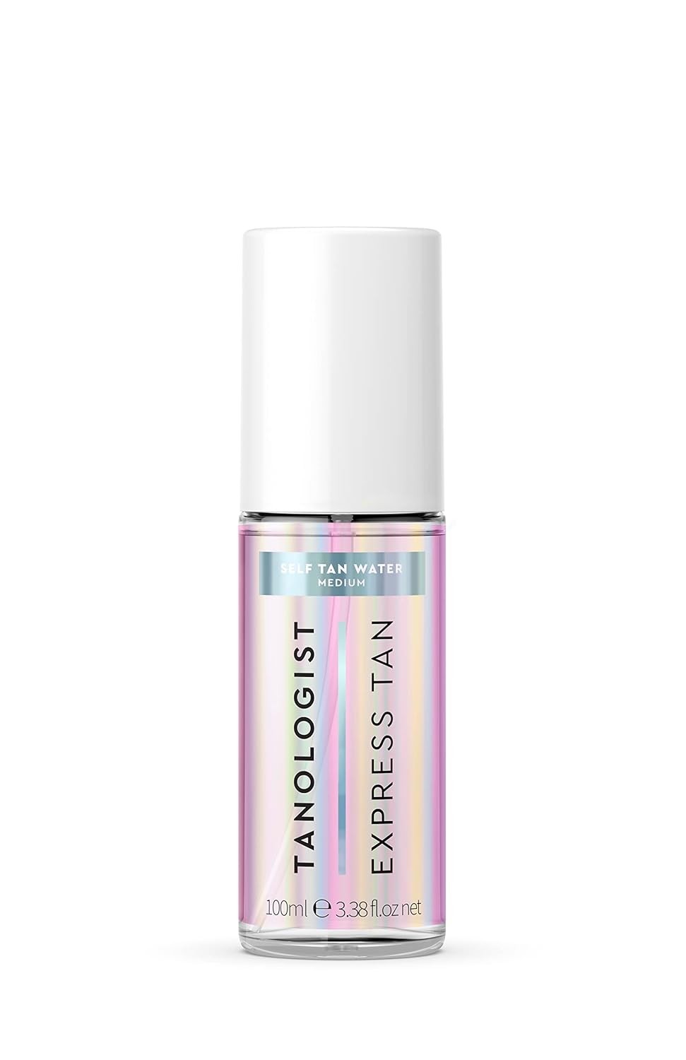 Travel Size Self Tanner Water - Medium, Clear, Streak-Free Glow, Tanologist