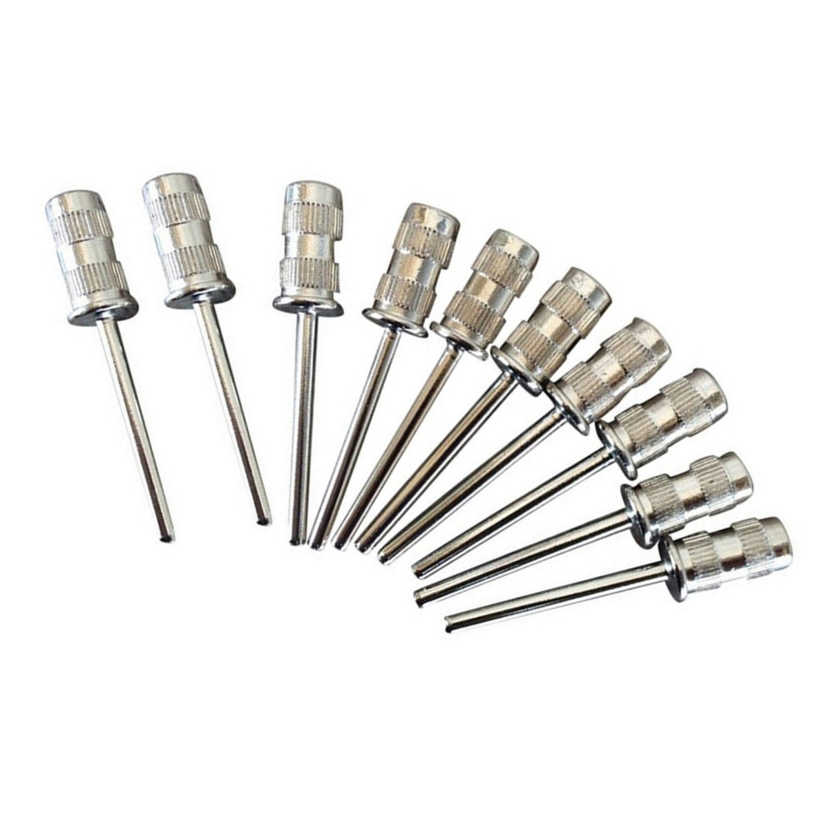 Nail Drill Mandrel Bits Set for Manicure Pedicure Sanding Grinding - 10pcs
