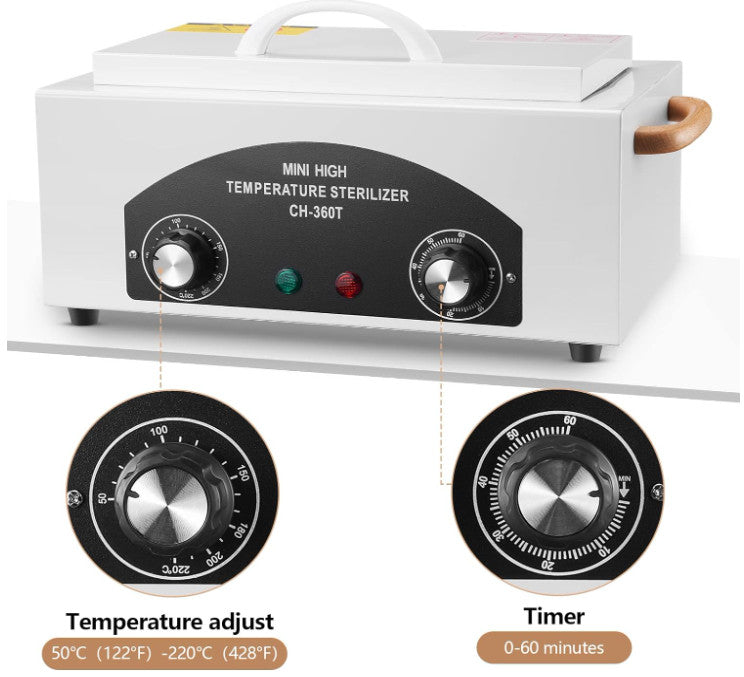 UV Dental Sterilizer Box for Tools, Salon and Dental Equipment, 1.5L Capacity