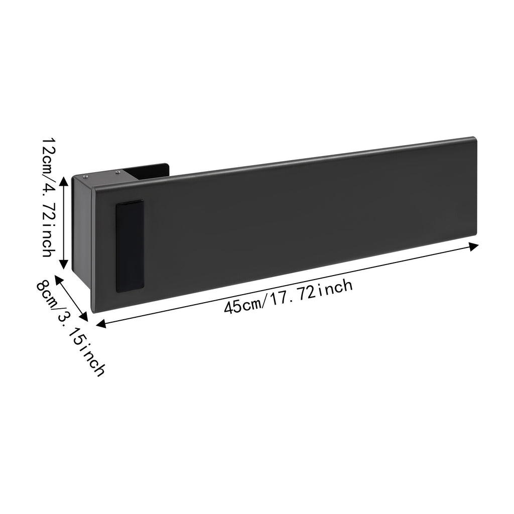 Wall-Mounted Electric Towel Warmer with Adjustable Temperature and Timer
