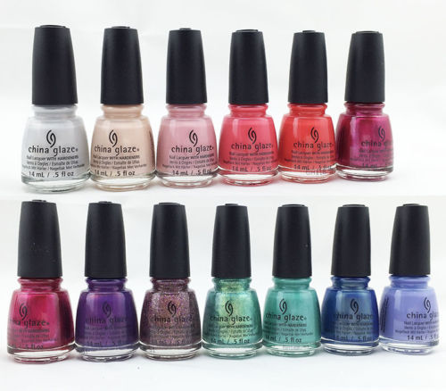 China Glaze Nail Polish Lacquer - Assorted Colors, 14ml, Long-Lasting Gloss