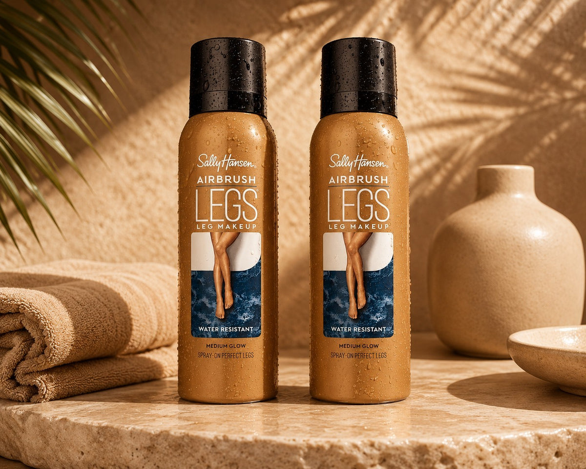 Leg Makeup Spray on Medium Glow - 4.4 oz Pack of 2