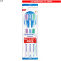 Eco-Friendly Sensitive Toothbrushes 3-Pack - Gentle Oral Care for Adults