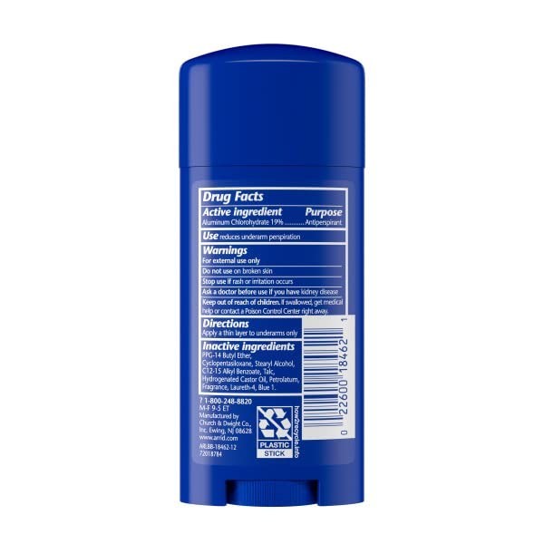 Men's Antiperspirant Deodorant Stick - Extra Dry, Long-Lasting, 2.6 oz
