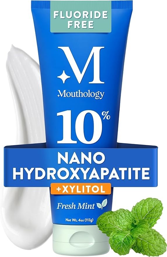 Nano Hydroxyapatite Toothpaste Fluoride-Free Whitening Dental Care
