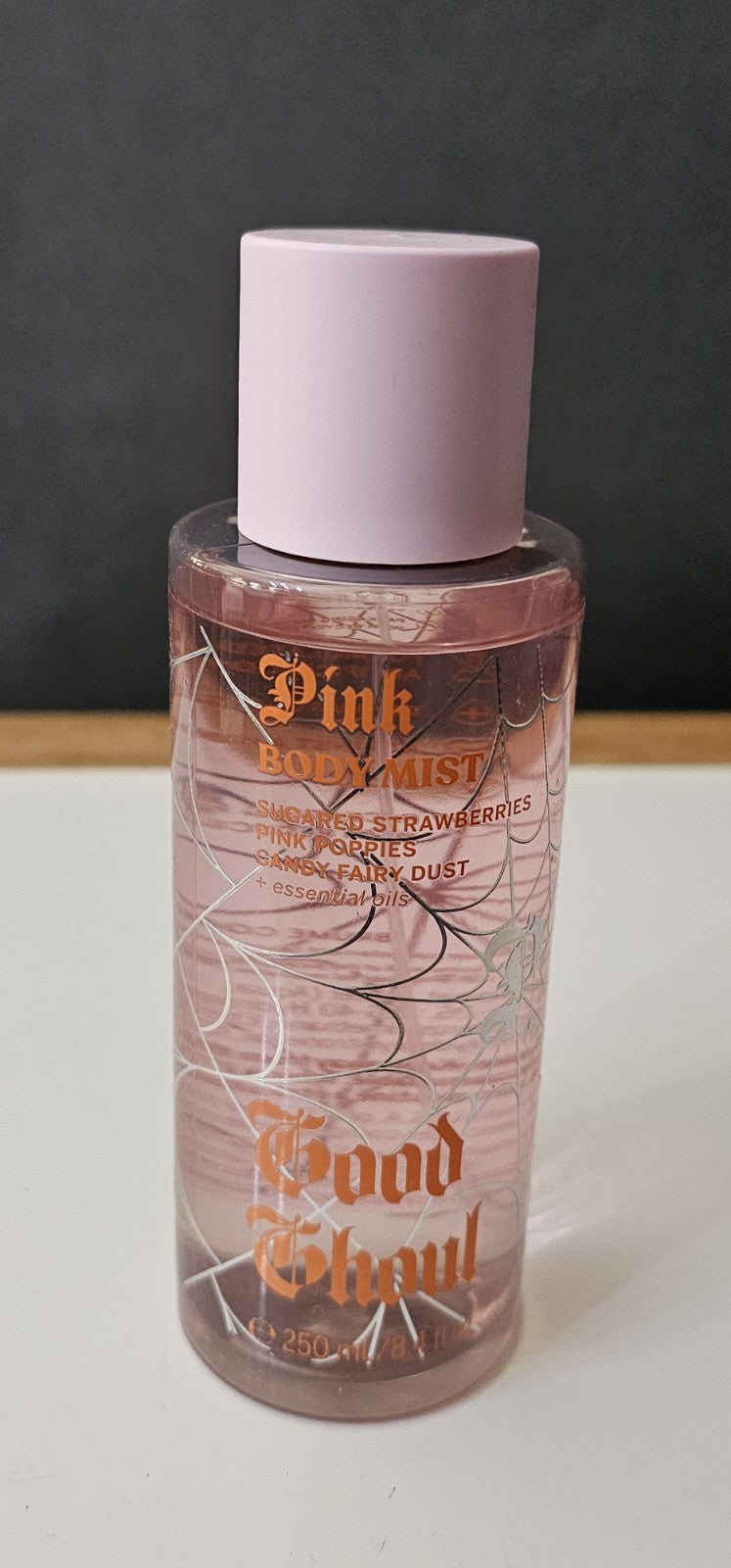 Victoria's Secret Pink Body Mist Spray Good Ghoul Halloween 8.4 Oz Full Size