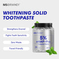 Hydroxyapatite Toothpaste for Enamel Strengthening and Sensitivity Relief - 186 Tablets