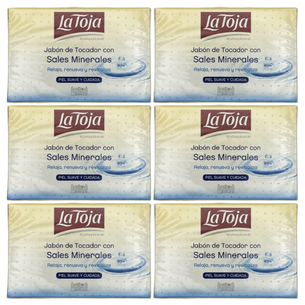 Mineral Bath Soap 6 Bars - 4.4 OZ Each | Moisturizing & Aromatic
